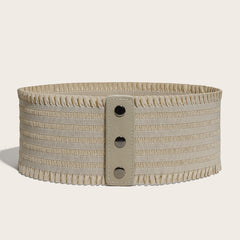 Women's Stretchy Dress Belts Elastic Corset Waistband