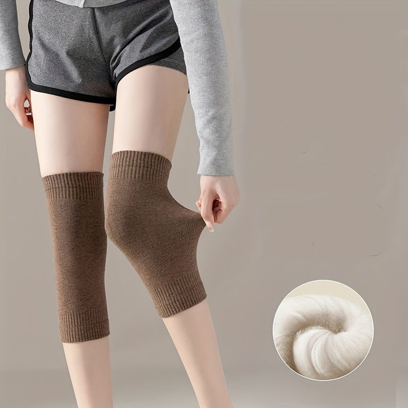 Autumn Sports Knee Pads Cashmere Warm Knee Pads