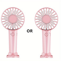USB Charging Mini Handheld Fan Portable Small Fan for Outdoor Desktop