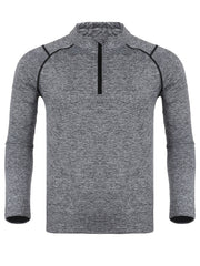 Men's Compression Shirt for Fitness and Running - Muscle Support