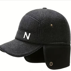 Winter Cap With Earflap Outdoor Snapback Warm Flat Top Military Hats Sun Protect