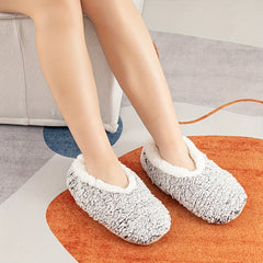 Fuzzy Floor Socks Low Cut Women's Stockings