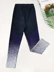 Girls Slim Gradient Leggings All Seasons Sports Running Jogging