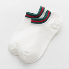 Women's Striped & Solid Ankle Socks Pack