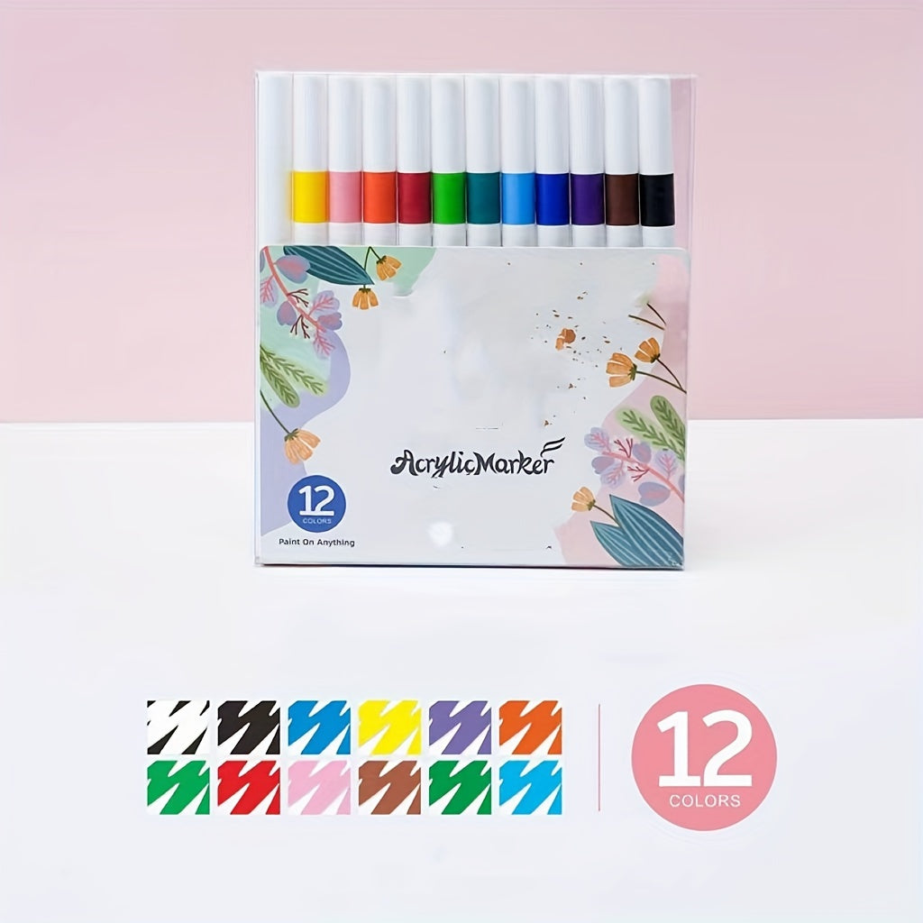 Acrylic Paint Pen for DIY Crafts Making