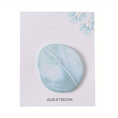 30pcs Leaf Sticky Notes Tearable Sticky Note Paper For Students