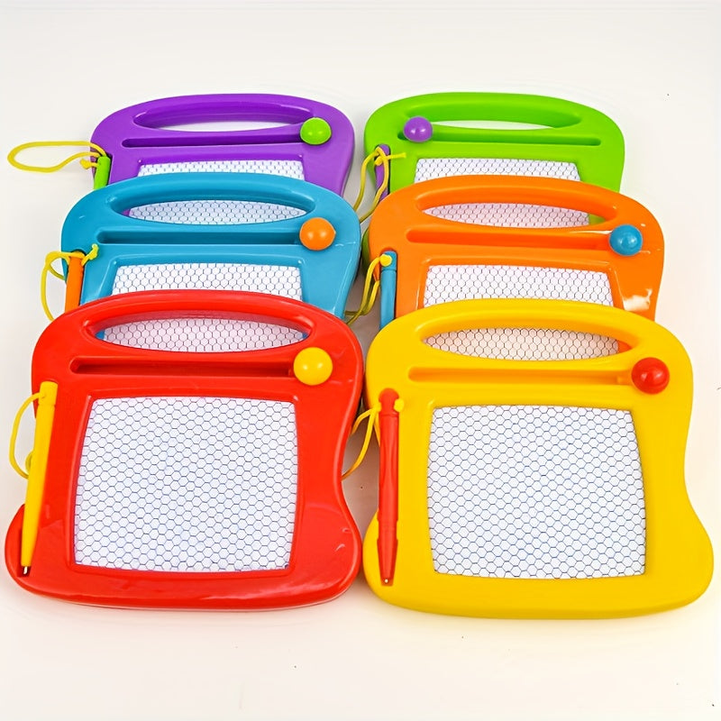 6pcs Magnetic Drawing Boards for Kids - Erasable Doodle Sketch Pads