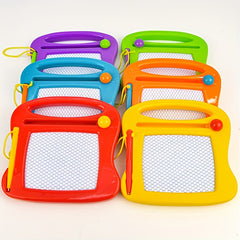 6pcs Magnetic Drawing Boards for Kids - Erasable Doodle Sketch Pads