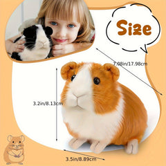 Real Life Guinea Pig Plush Toy Mouse Rats Stuffed Animal