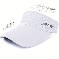 Mesh Breathable Visor Hat Unisex Golf Baseball Cap UV Protection Sun Hats