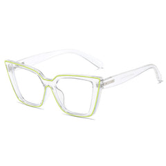 Oversize Cat Eye Blue Light Glasses Unisex Relieve Eye Fatigue & UV Glare