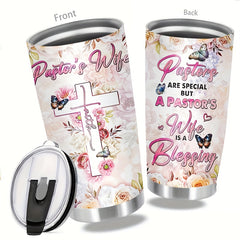 Pastor's Wife 20oz Tumbler Stainless Steel Insulated Thermal Cup