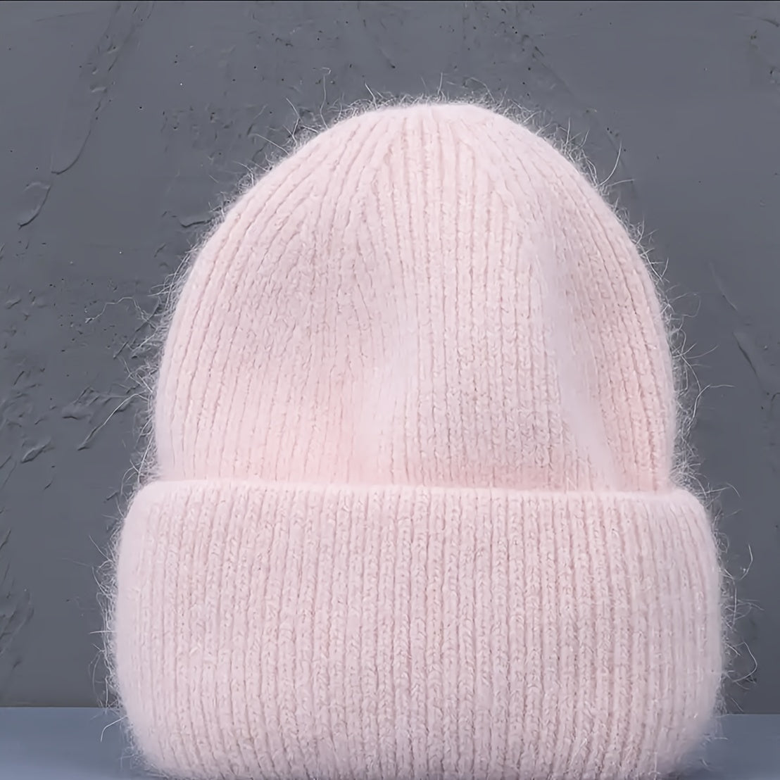 Warm Winter Hat Beanie Solid Adult Head Cover Cap