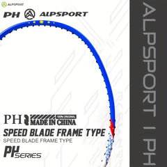 ALPSPORT PH Memorial 5U G4 Max 14 Badminton Racket 100 Full Carbon Fiber
