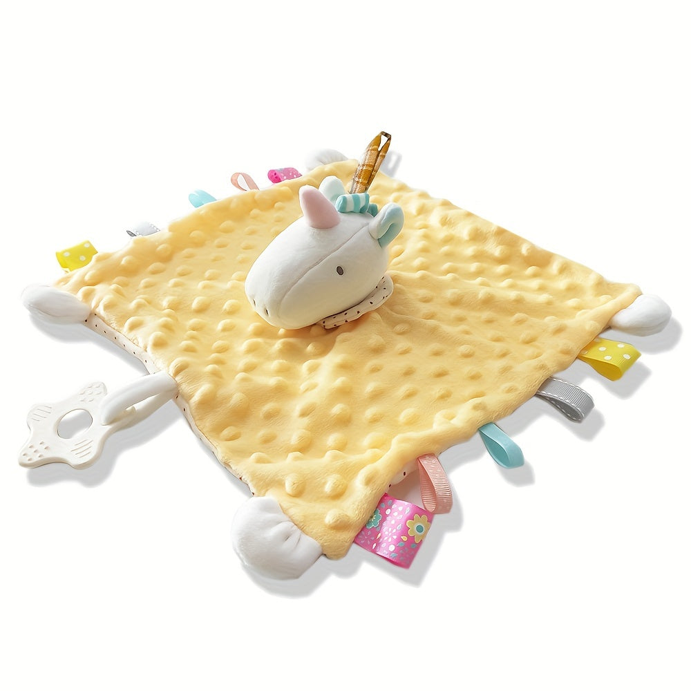 Baby Soothing Set: Towel Doll Plush Toy Chewable Towel for Sleep Time