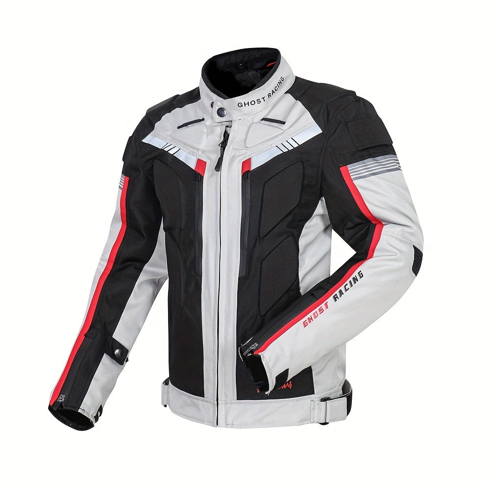 Motorcycle Jacket Motocross Armor Windproof Riding Gear