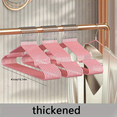 10pcs Non-slip Plastic Hangers for Children