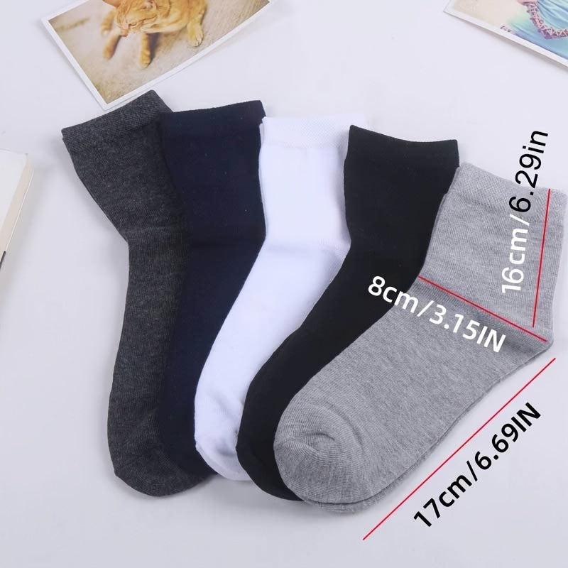 2 Pairs Men's Anti-Odor Moisture Wicking Sports Socks