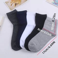 2 Pairs Men's Anti-Odor Moisture Wicking Sports Socks