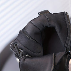 Girls Ankle High Zipper Boots for Parties