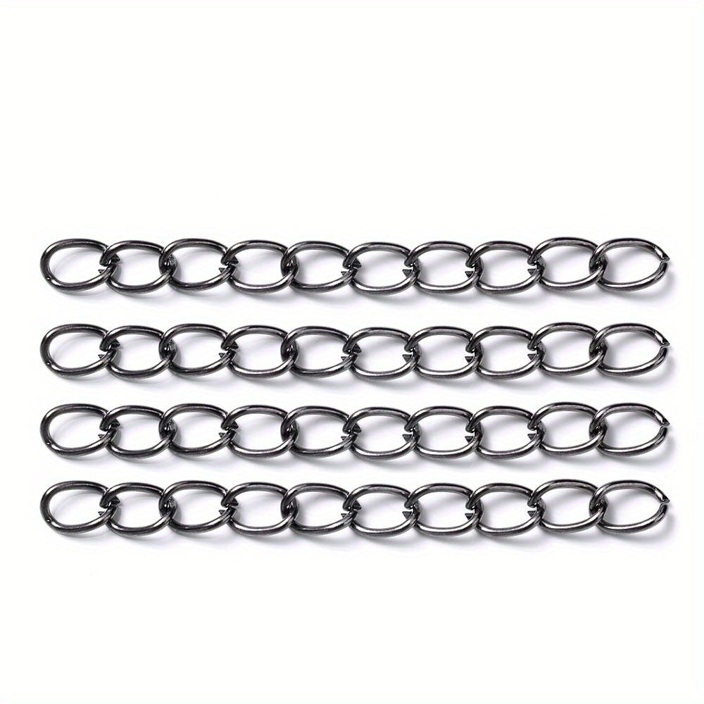 30pcs Bulk Bracelet Necklace Extension Chains 1.969in for DIY Jewelry Making