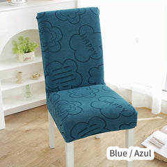 Jacquard Chair Cover Seat Protector for Restaurant Kids - Removable Washable