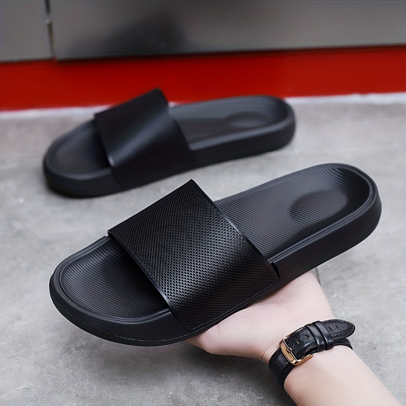 Men's Lightweight Slip On Slides Soft Sole House Slippers