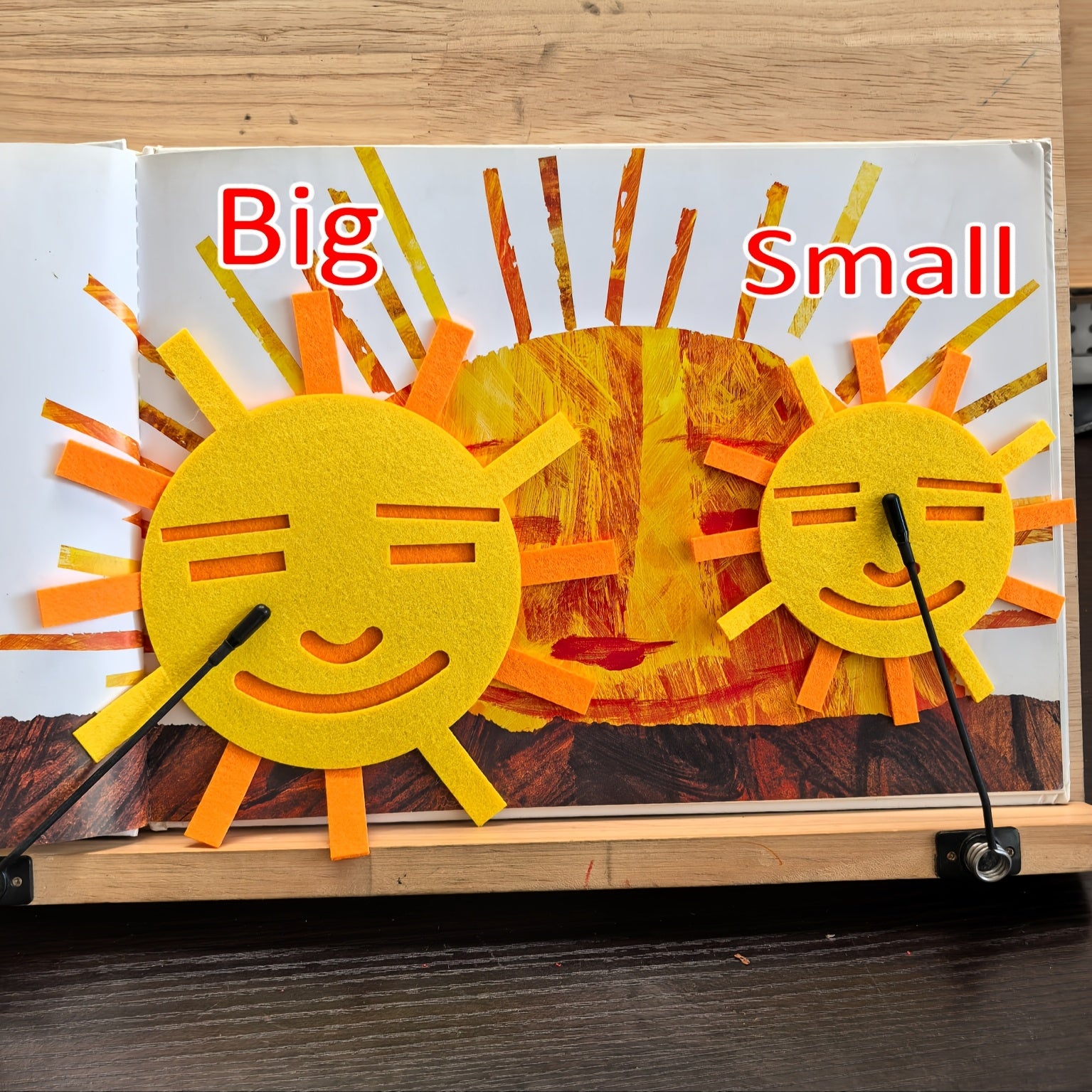 Felt Teaching Set for 'The Very Hungry Caterpillar'