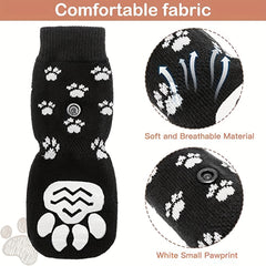 Non Slip Outdoor Socks 4pcs For Dog & Cat
