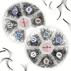 5D Fan-Shaped Premade Eyelash Fans for Salon Use