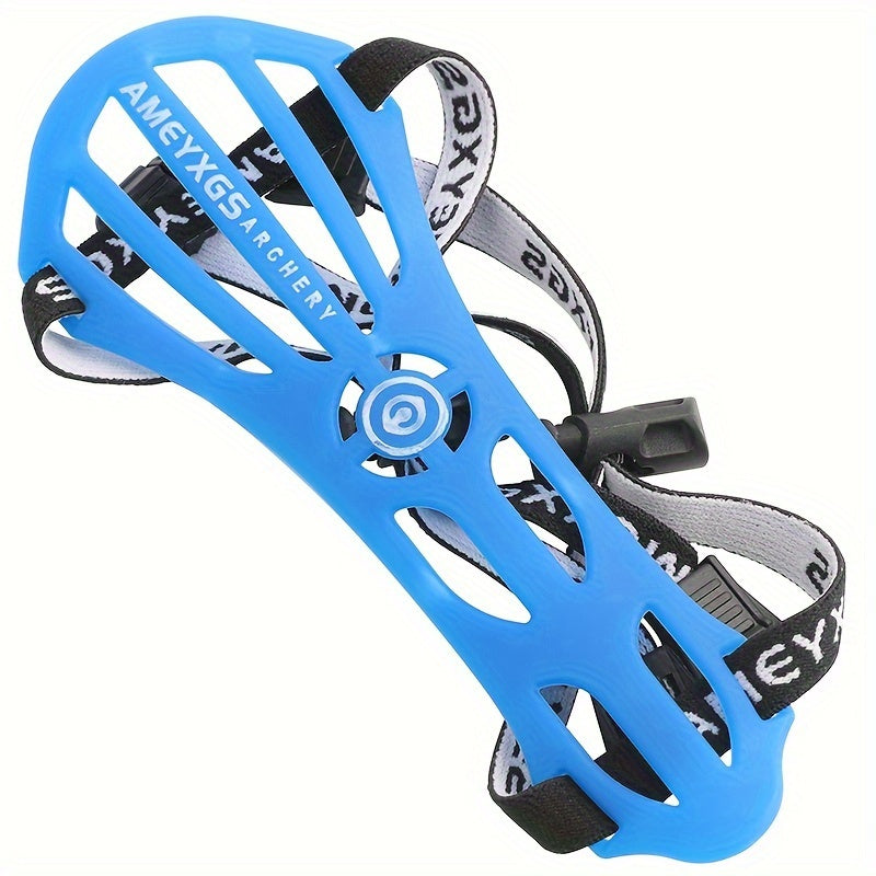 Adjustable Archery Arm Guard with 2 Straps