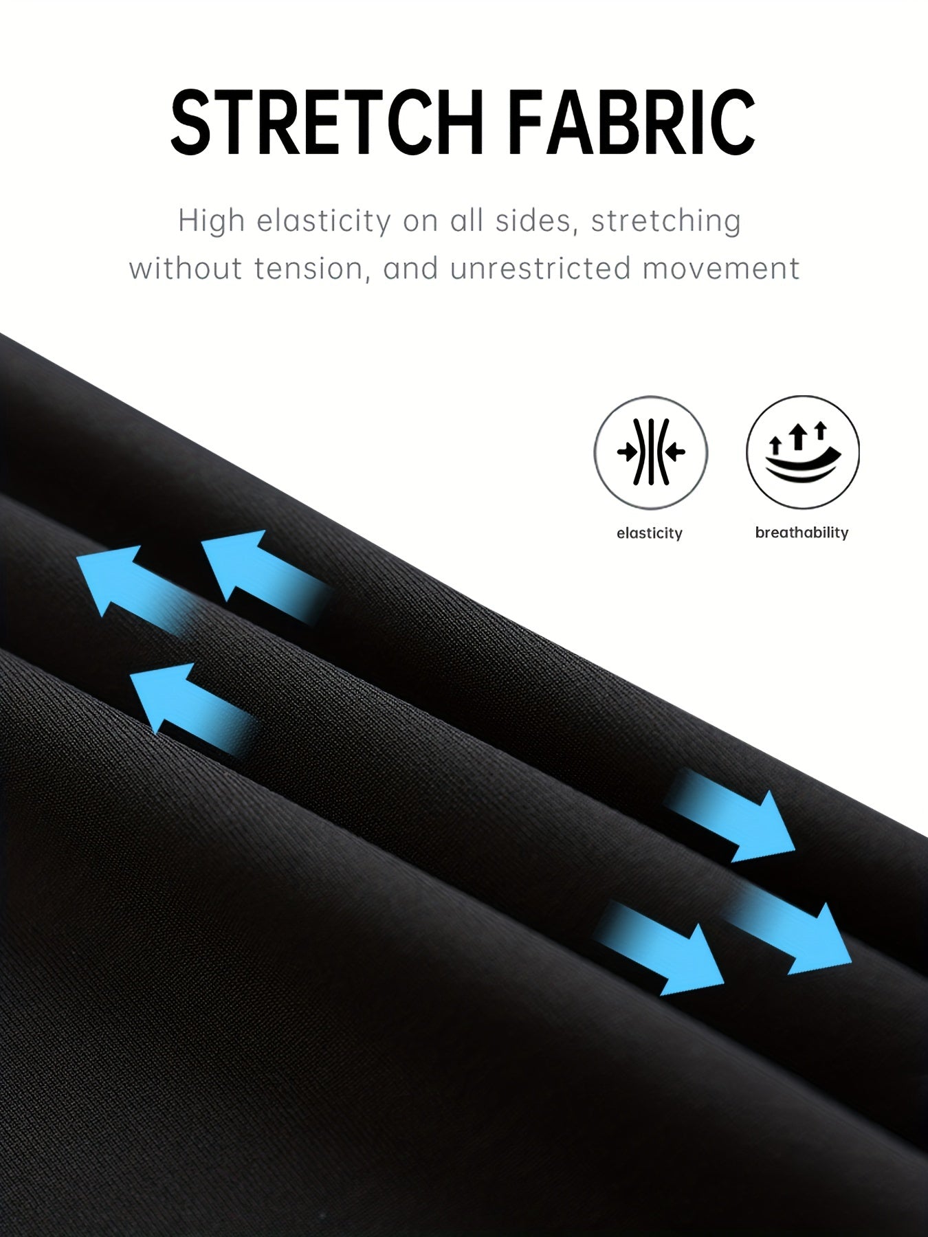 Men's 5pcs High Stretch Leggings Active Quick Drying Sports Compression Pants