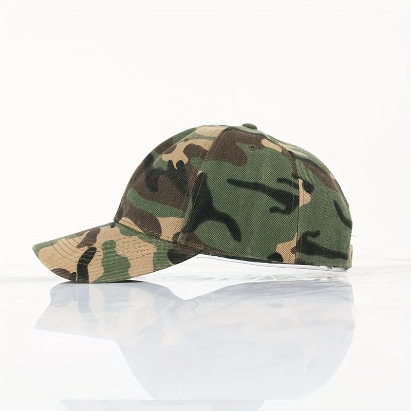 Tactical Camo Baseball Cap for Outdoor Sports