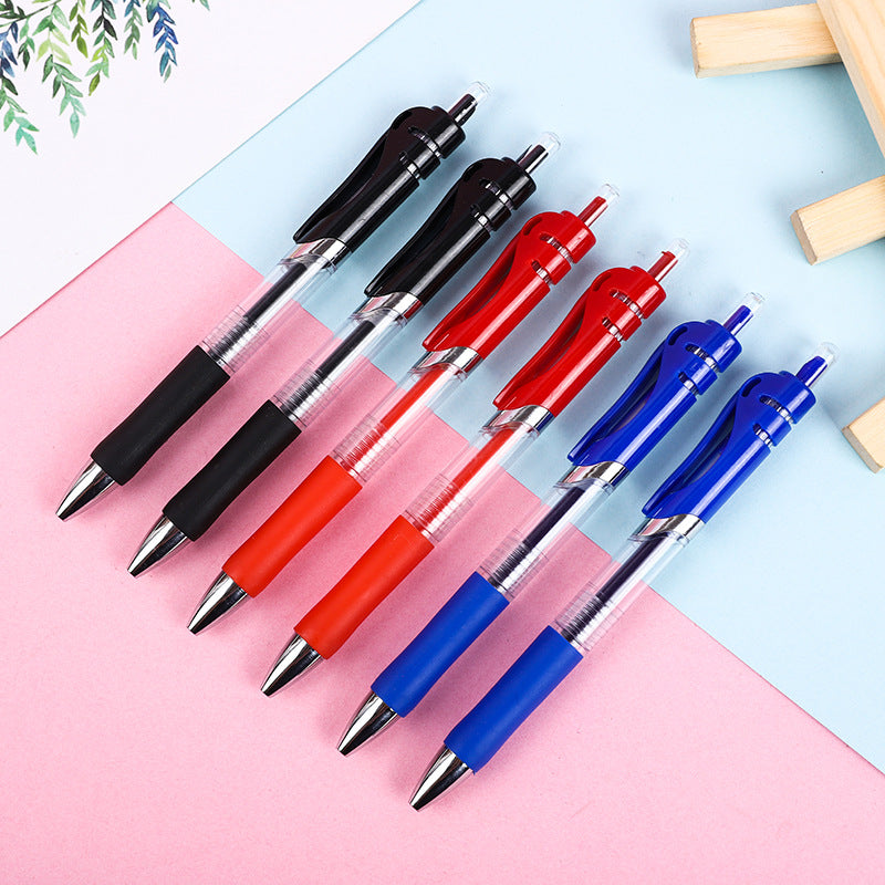 6pcs Large Capacity Retractable Gel Pens