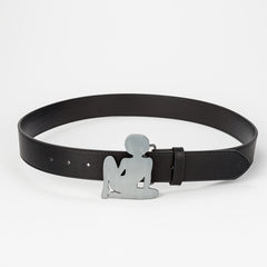  Punk Belt Stylish Character Buckle PU Belt