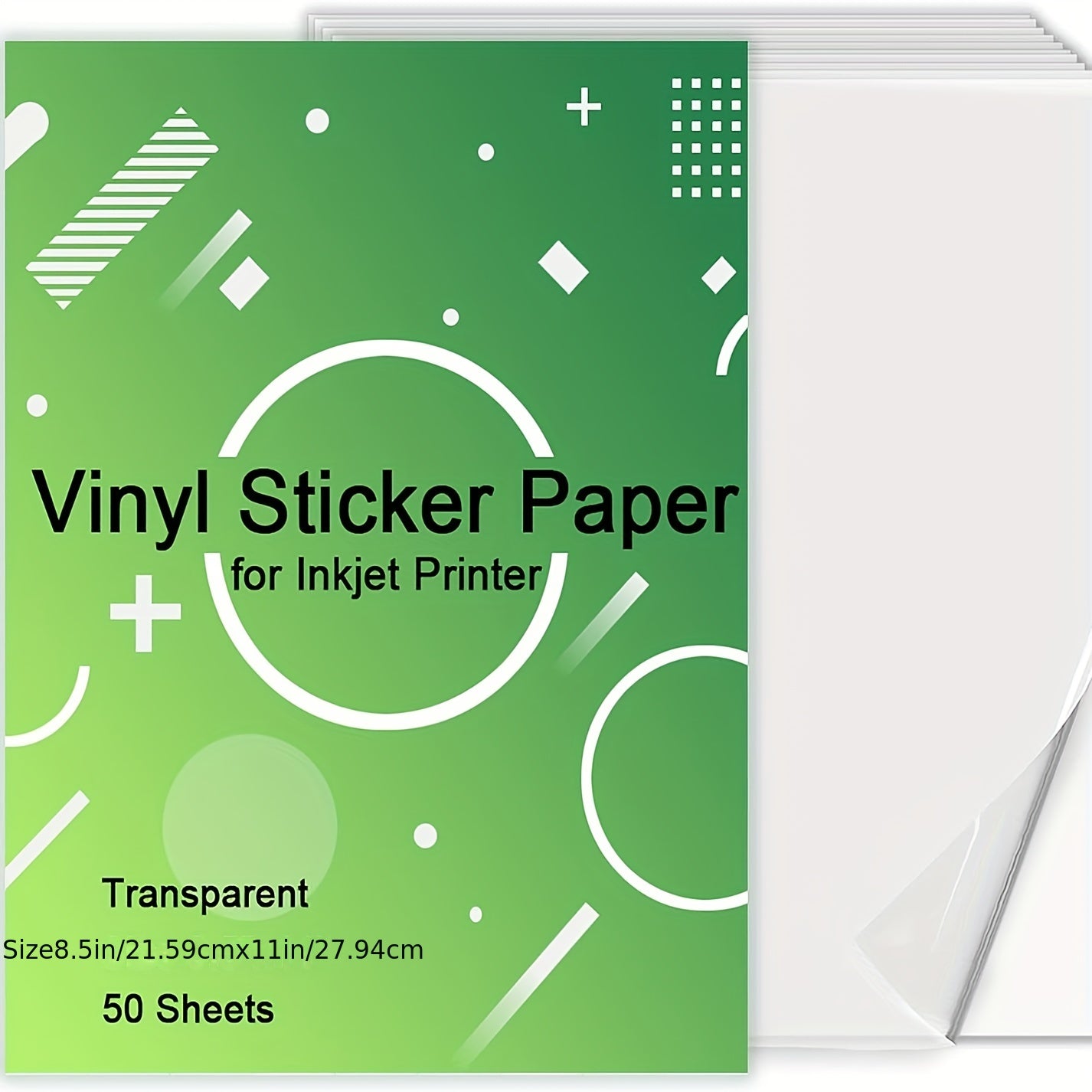 20 Sheets Waterproof Printable Vinyl Sticker Paper