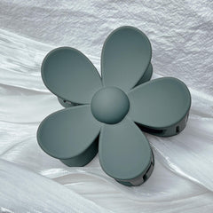Flower Frosted Candy Hair Claw Clip Strong Hold Grip Hair Jaw Clip