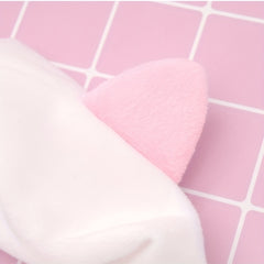 Cartoon Cat Ears Headband Soft Head Hoop for Girls Women