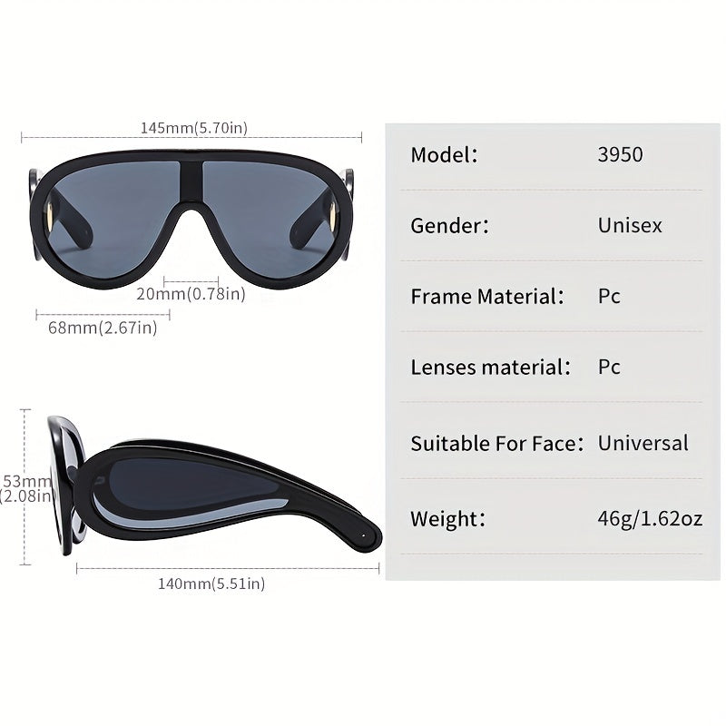 Y2K Photochromic Sunglasses UV400 Sports Shades