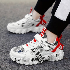 Boys Running Shoes Comfy Anti skid Sneakers For School Daily Activities