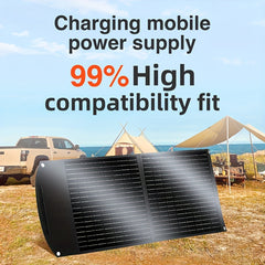 60W Flexible Solar Panel Waterproof USB Fast Charging