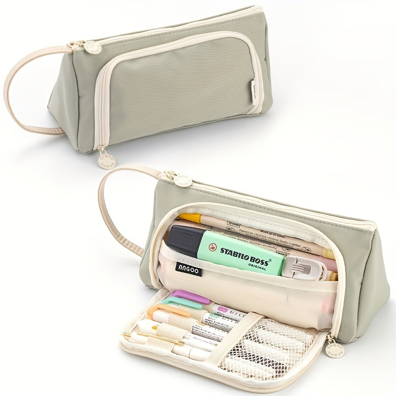 Multifunctional Pencil Case for Students, Middle High School Office Supplies