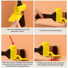 Paint Edger Tool Handheld Roller Brush for Wall & Ceiling Finishes