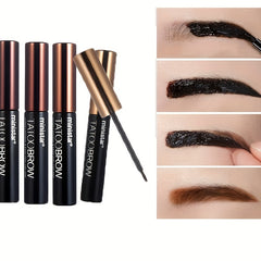 Long Lasting Tattoo Eyebrow Gel Tint Waterproof Transfer Proof - Gray Brown