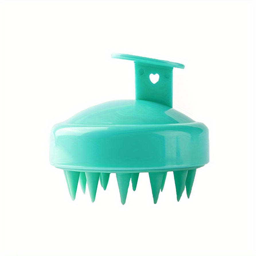 Silicone Shampoo Brush Hair Scalp Massager Brush Soft Tooth