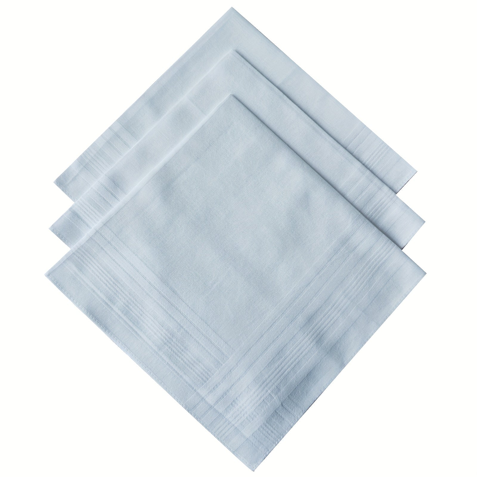 6pcs Soft Classic Hankie Strips DIY Handkerchief Suit Towel Handkerchief