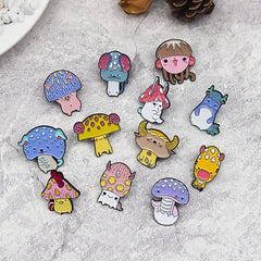 Cute 12 Zodiac Animal Cartoon Brooch