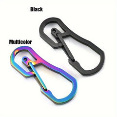 Titanium Carabiner Keychain for Camping & Hiking