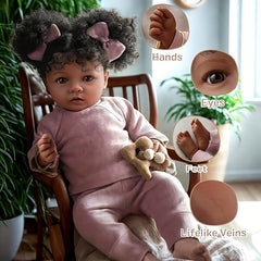Lifelike Reborn Doll Daisy Soft Body Realistic Newborn with Clothes