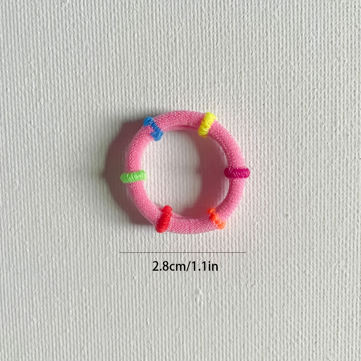 Mixed Ice Cream Hair Ring 50pcs 100pcs Hair Accessory